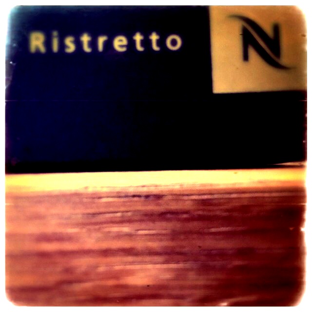 Nespresso's Ristretto coffee box