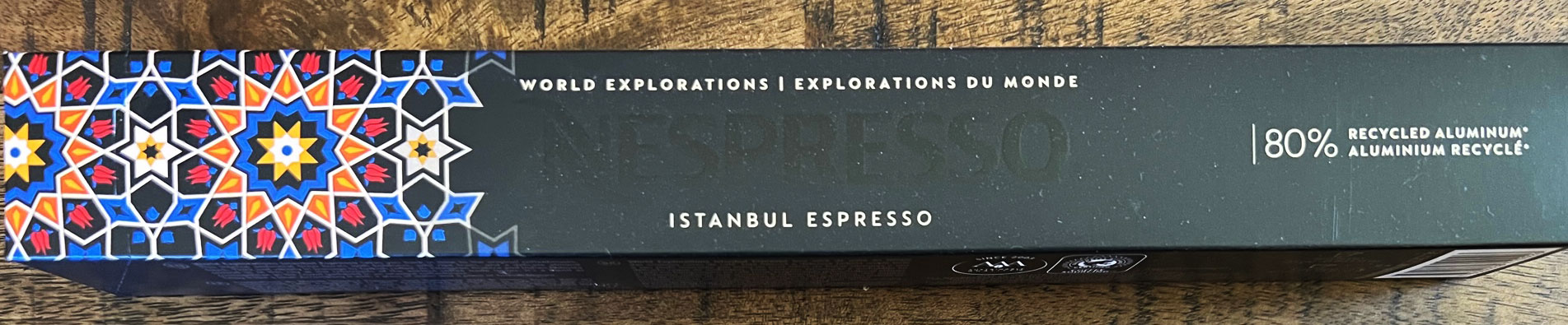 Nespresso Istanbul Espresso coffee capsules